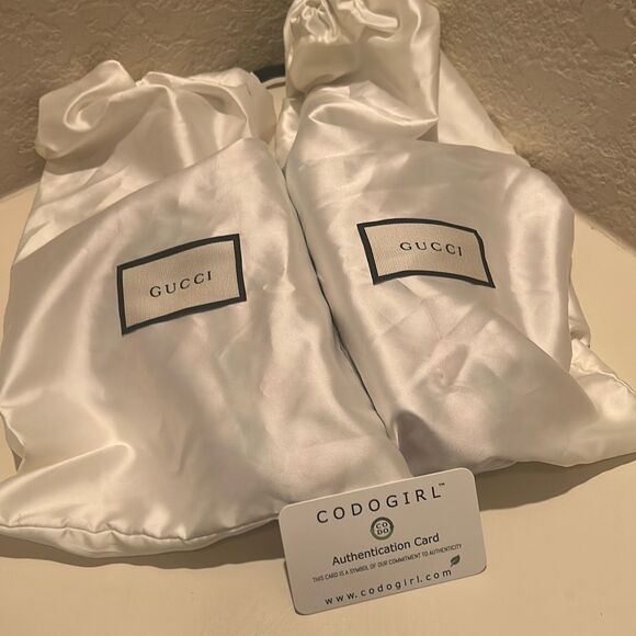 Gucci Men's Size 11.5 Princetown Mule Slides Blue Red Diamond Pattern Horsebit - Picture 11 of 13